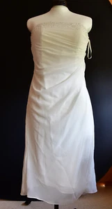 Partykleid mit Corsage mit passender Stola Niente 40 neuwertig Standesamt - Bild 1 von 4