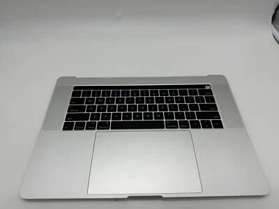 Macbook Pro 15" 2016 2017 A1707 Topcase Trackpad Tastatur Silber #T489 - Bild 1 von 4