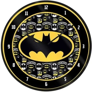 Batman Wall Clock Official Merchandise & Retro Bat Symbol 25cm - Picture 1 of 3