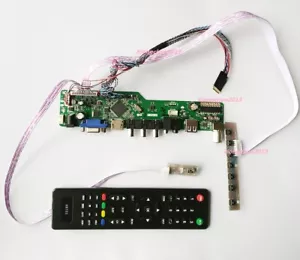 TV HDMI LCD CVBS RF VGA Display controller kit for LP173WD1-TLD3 TLC4 1600X900 - Bild 1 von 7