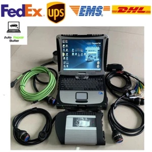 New MB Star C4 S tar Diagnosis with CF-19 M B SD connect compact win10 SSD - Foto 1 di 11