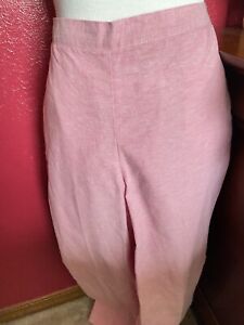 Woman’s Pants by Alfred Dunner Pull On  Size 14  Lovely Pink MRSP $48
