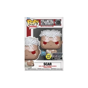 Funko POP! Fullmetal Alchemist: Brotherhood Scar GITD EE Exclusivo - Imagen 1 de 2