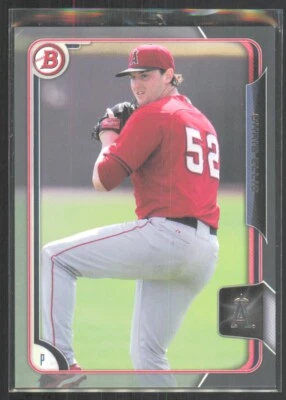 2015 Bowman Draft Silver Chris Ellis /499 Los Angeles Angels #132 - Image 1 of 2