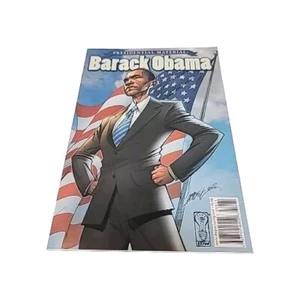 Presidential Material: Barack Obama #1 Comic Book Campbell IDW 2008 - Picture 1 of 10