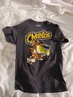 Chester Cheetah Cheetos T-Shirt Size SM Gray Short Sleeve Cotton Cool Box Logo