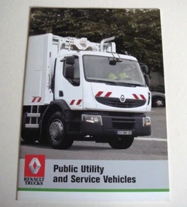 Renault . Public Utility and Service Vehicles . November 2006 Sales Brochure - Picture 1 of 1