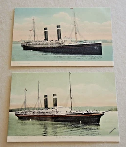SS ST PAUL + SS NEW YORK POSTCARD STUART 32 & 1000 UNUSED #2 - Picture 1 of 2