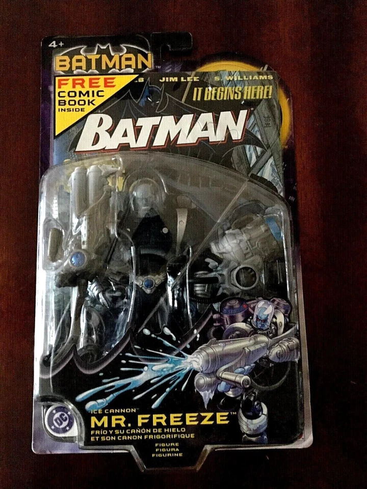 DC COMICS LA SERIE BATMAN MR. FIGURA DE ACCIÓN CONGELADA. C/T ICE CANNON MATTEL 2003  Foto 1 de 4