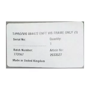 Scott Safety T/PRO/VIS064472 Frame For Protection Mask New NFP Sealed - Picture 1 of 5