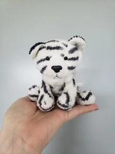 "Juguete de frijoles de felpa suave tigre blanco Russ Berrie Luv Pets 4,5"" 92036 Halifax" - Imagen 1 de 7