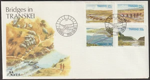 (CWF91)MALAYSIA TRANSKEI 1985 BRIDGES FDC - Picture 1 of 1