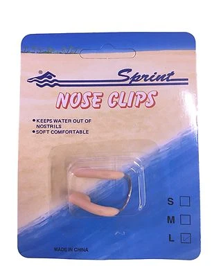 Sprint Aquatics Synchro Nose Clip Diving Learn to Swim Training SOFT ADJ 505