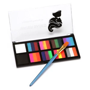 Kit de pintura facial y corporal profesional 10 colores kit de pintura facial no tóxica V1R5 - Imagen 1 de 12