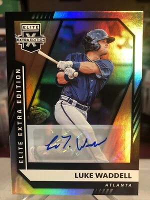 2021 Panini Elite Extra Edition Luke Waddell AUTO Prospect Rookie RC ⭐️ MINT - Image 1 of 3