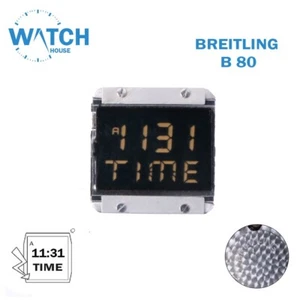 BREITLING B80 Swiss Movement, Digital Display, UTC, Chronograph, Flight-Time. - Picture 1 of 3