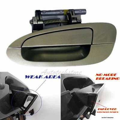 Manija de puerta exterior trasera izquierda para 02-06 NISSAN ALTIMA EY1 oro champán B3773 Foto 1 de 4