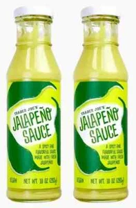 2 confezioni di salsa Trader Joe's Jalapeno 10 once ogni barattolo piccante cremosa Enchilada TACOS - Foto 1 di 6