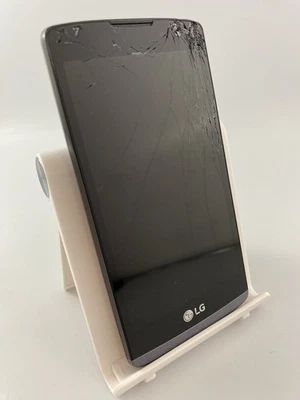 LG Leon Grey Unlocked Single SIM 8GB 4.5" Android Smartphone Cracked Fault #C17 - Image 1 of 4