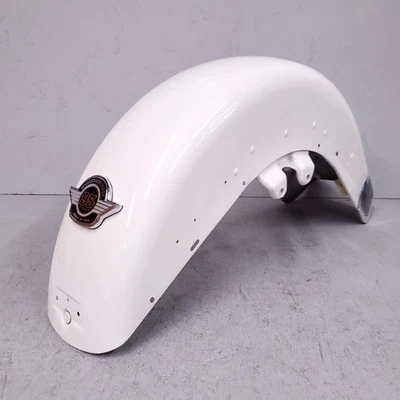Guardabarros delantero Harley-Davidson Road King blanco abedul Touring Evo 91-99 59087-89B Foto 1 de 4