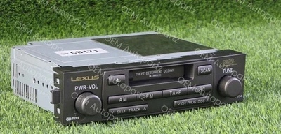 Unidad de radio control Lexus GX470 2003-2009 86120-60442 reproductor de casete fabricante original usado Foto 1 de 4