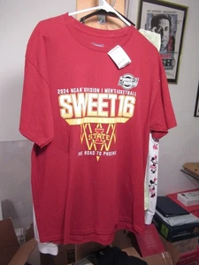 Champion Basketball Sweet 16 March Madness T-Shirt Adult Large Iowa State NWT - Picture 1 of 4