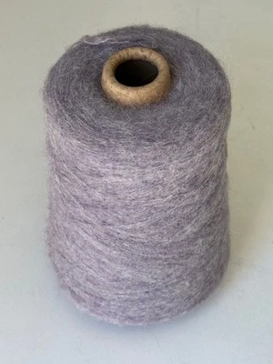 NEW HOPE YARNS SOFT Light Purple BOUCLE Ply cone Peruvian Baby Alpaca/Merino/Nylon 10 oz