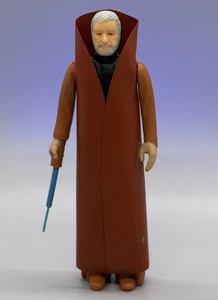 Vintage Star Wars Ben "Obi-Wan" Kenobi Actionfigur mit Umhang & Lichtschwert - Bild 1 von 21