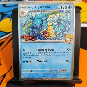 Misty's Gyarados (Sealed) Promo & Deck Destined Rivals Prerelease Promo - Picture 1 of 10