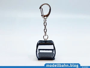 Jägerndorfer Schlüsselanhänger - OMEGA V Gondel schwarz - JC80753 - Picture 1 of 3