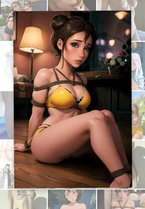 Tarjeta Vv FanArt aceo 2.5x3.5" Estampado Brillante Waifu Princesa Jane Porter  - Imagen 1 de 1