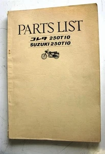 SUZUKI 250 T10 Illustrated Motorcycle Parts List 1960s - Bild 1 von 7