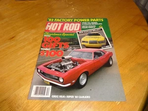 HOT ROD MAGAZINE DECEMBER 1982 DALE EARNHARDT FORD THUNDERBIRD WRANGLER NASCAR - Picture 1 of 2