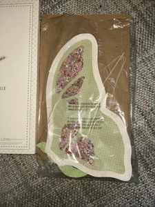 Fienile in ceramica bambini asilo farfalla culla mobile verde rosa alto 18 pollici - Foto 1 di 3