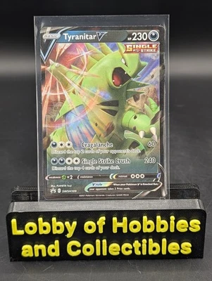 Tyranitar V SWSH109 SWSH: Sword & Shield Promo Cards Holo - Pack Fresh - Image 1 of 3