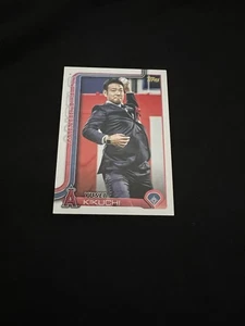2025 Topps Series 2 YUSEI KIKUCHI Golden Mirror SSP Image Variation - Picture 1 of 2