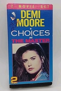 Demi Moore 2 Movie Set - Choices / The Master (VHS) - Picture 1 of 5