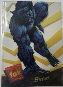 1995 Fox Kids Fleer Ultra X-Men Suspended Animation Beast Karte #7 von 10 - Bild 1 von 2