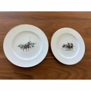 Ralph Lauren Dish Plates (20cm) 2Pair Bone China Decorative Plates 1983 Japan - Picture 1 of 10