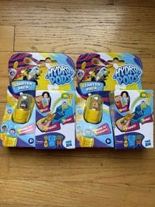 Hydro Pods Starter Pack Set Agua Activado Niños Juguete NUEVO - Juego de 2 Peces Pirata - Imagen 1 de 4