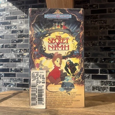 The Secret of Nimh VHS 1988 Cartoon Moviestars New and Sealed - Image 1 of 4