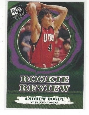 Pase de prensa 2006 baloncesto verde Andrew Bogut #SB41 - UTAH Foto 1 de 2