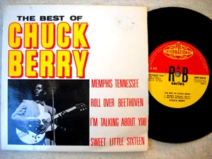 **LO MEJOR DE CHUCK BERRY 45rpm 7"EP NEP 44018 MONO EN MUY BUEN ESTADO** - Imagen 1 de 4