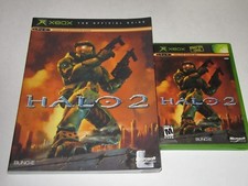 Halo 2 (Microsoft Xbox, 2004) w/ Strategy Guide