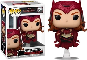 Marvel WandaVision Wanda Becomes Scarlet Witch POP Figure #823 FUNKO NEW NIB - Picture 1 of 1