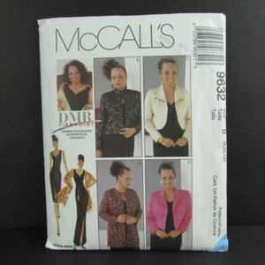 Evening Dress Jacket Stole Size 8 10 12 DMR Viewpoint McCalls 9632 Uncut Pattern - Picture 1 of 7