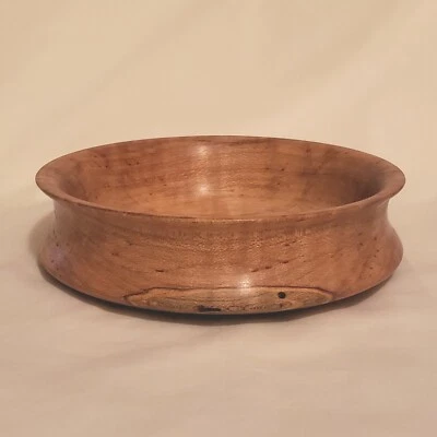 Cuenco de madera Studio Art Ambrosia arce firmado y fechado 51/4" diámetro vintage LEER  Foto 1 de 4