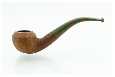 Pipe ASHTON OLDCHURCH X222 Rhodesian Curved Sandblasted Orange England - Image 1 of 4