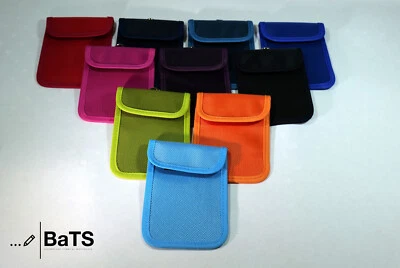 REMALDI 2 Car Key RFID Wallet Faraday Pouch key case - BLACK AND NAVY ONLY -FREE POSTAGE