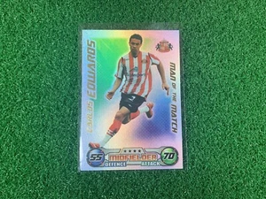 Topps Match Attax 2008/2009 Carlos Edwards Man Of The Match Card - Sunderland - Picture 1 of 2